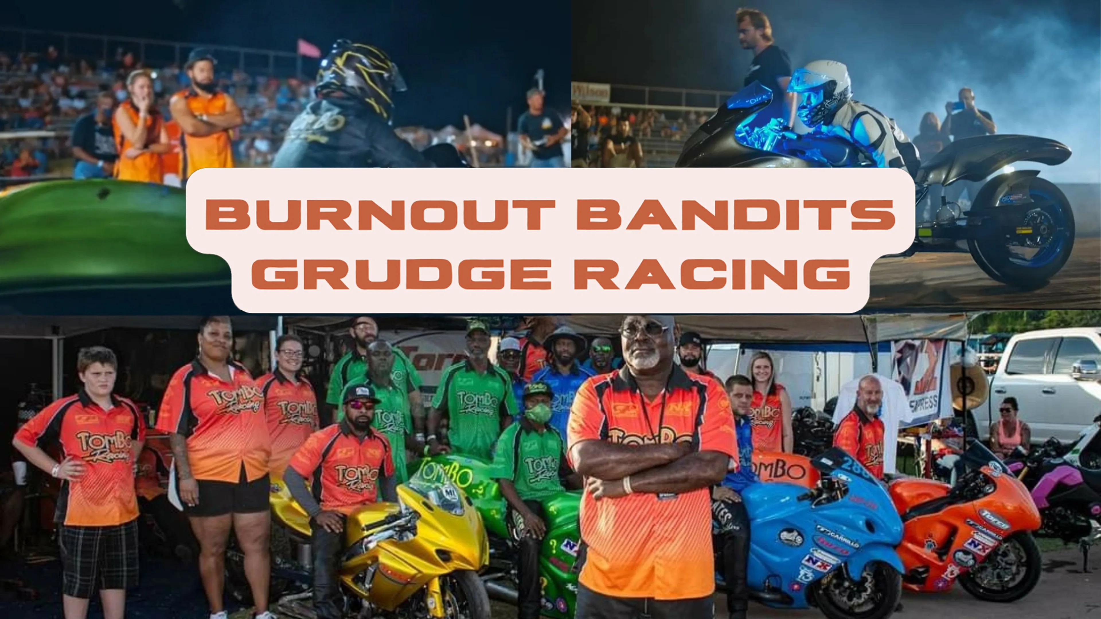 Burnout Bandits Grudge Racing poster